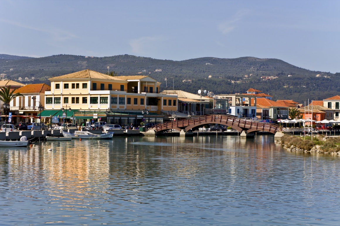 'Island and city of Lefkada at ionio, Greece' - Lefkada